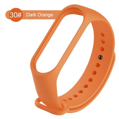 China TPU+TPE For Xiaomi MI Band 5 Wristband Smart Strap Smart Strap Miband Waterproof Breathable Strap 28 Colors for sale