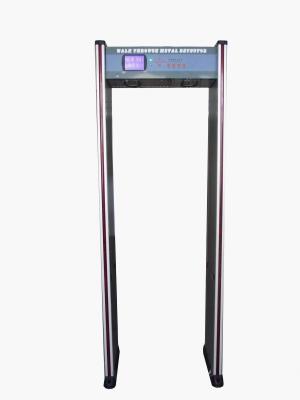 China Walk through Metal Detector door，Door frame metal detector, JLS-200C(6 Zones&LCD display) for sale