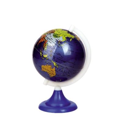 China Practical plastic light and easy to carry 8.5cm small size world educational globe for sale