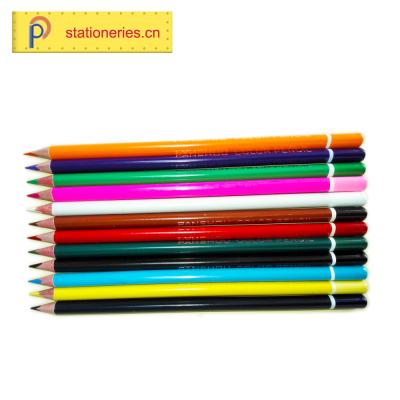 China Promotion Prismacolor professional school triangle multi 12pcs promotional home drawing Mini Kids 6 pack 7 inch colored pencil set for sale