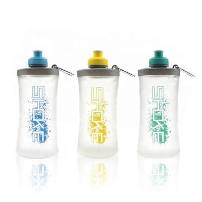 China Viable wholesale hydrating running travel bottle water bag jogging running soft tpu bottle for sale