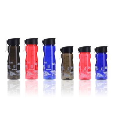 China New Arrivals Flip Top Sport Bottle 500ml Adults Viable Plastic Water Bottles Vial Top Sport Shake Top Flask for sale