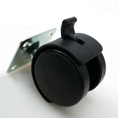 China Modern Top Middle Fixing Plate Swivel Caster Furniture Caster Heavy Duty Caster Wheel for sale