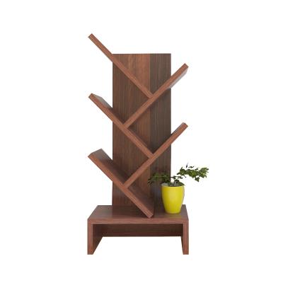 China Other Cheap Wooden Branch Design Simple Type For Display Home Office Shelf Tree Shaped Library Shelving for sale