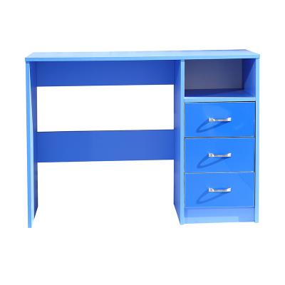 China New Special Offer Stilvolle Einfachheit Study Desk Environmental Protection Sheet Home Office Computer Desk Blue Children Study Table for sale