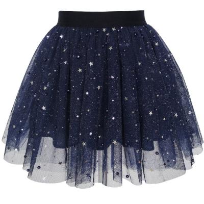 China Beautiful Multi Layers Anti-wrinkle Tulle Mini Short Dancing Skirt puffy tutu dance girls for sale