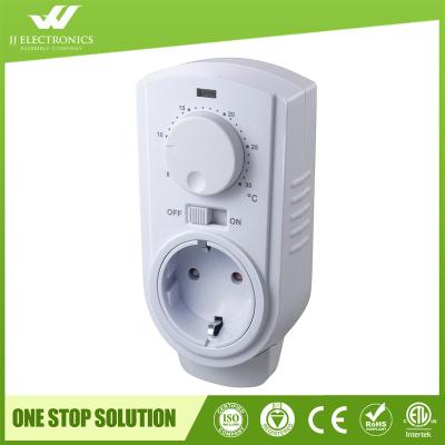 China Newest Design Heater And Air Conditioner CE Approved Analog Thermostat Plug In for sale