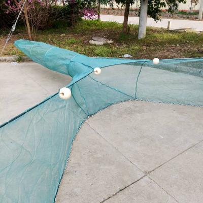 China High Quality River Fish/Crab/Lobster/Shrimp Intercept 4 Meters Wide Trap Fishing/Clean Pond Nets for sale