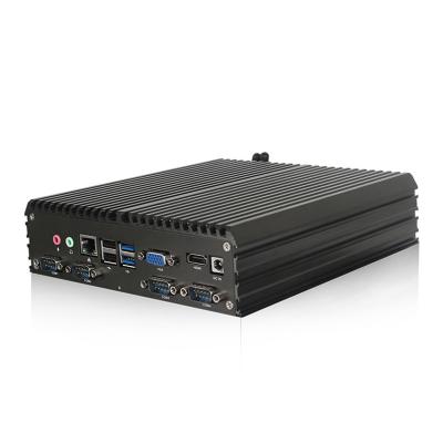 China Industrial Mini PC X86 CPU J1900 Quad Core 64gb DDR3 Ram Industrial Fanless Box Box PC For Industrial Computer for sale