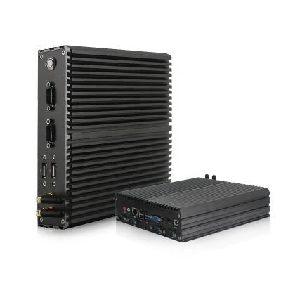 China Dualview 12v Core I3 I5 I7 J1900 J4105 Anti-interference Industrial Fanless Terminal Mini Pc For Smart Retail for sale