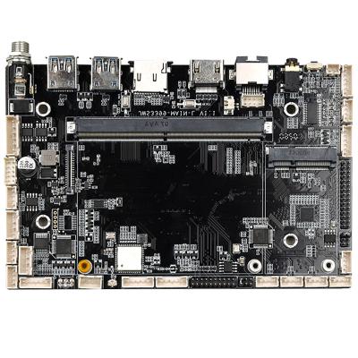 China Server/Workstation Development RK3399 Controller Embedded Computer Board Linux Android Small Size Industrial Motherboard for sale