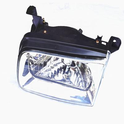 China Stable quality of plastic clear mirror or glass mirror spare parts auto headlight for ISUZU Truck for sale