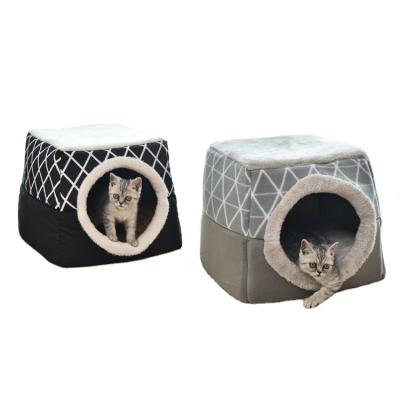 China New Design Space Purpose Pet Box Multi Nest House Stored Windproof Warm Soft For Pet Cats Small Medium Dogs for sale