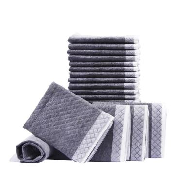 China Wholesale Disposable Absorbent Charcoal Puppy Pet Training Thick Stocked Toilet Pee Pad Small For Dog for sale