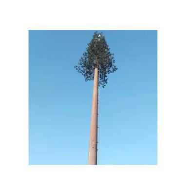 China Camouflaged artificial antenna tower of pine and palm mobile communication construction for sale