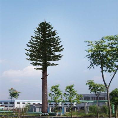 China Building Galvanized Steel Artificial Bionic Palm Tree Camouflaged Mobile Telecommunication Cell Tower for sale