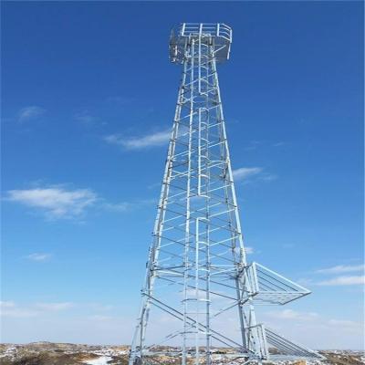 China Best Design Mobile Satellite Antenna Telecommunication Forest Monitoring Tower Construction Tower for sale