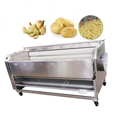 China High Efficiency Stainless Steel Industrial Potato Peeler Peeling Line Potato Making Machine Peeling Potato In Egypt for sale