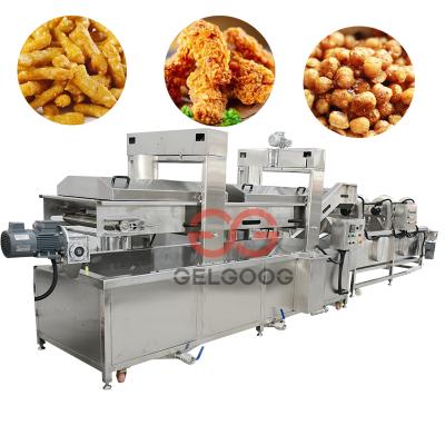 China High Efficiency CE Approved Frying Machine For Making Fish Snacks And Chips Fryer French Fries Maker Price for sale