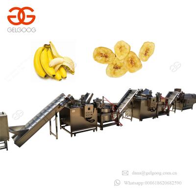 China Banana Chips Line Potato Crisps Machine Potato Crisps Machine Banana Fig Plantain Processing Machinery Banana Production for sale