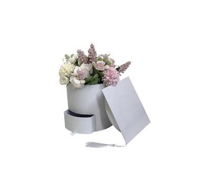 China Recycled Materials Store Hat Boxes Flower Hat Box Luxury Cheap Round For Flower Hat Box Luxury Round Gift for sale