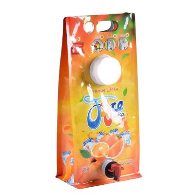 China Recyclable biodegradable ECO pe opp plastic bag plastic bag packaging with spout for sale