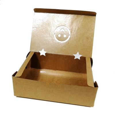 China Handmade Cheap Recycled Paper Material Food Grade Butter Paper Cake Packing Box Cookies Bread Custom Cupcake Boxes With Logo for sale