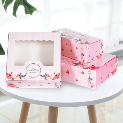 China Suppliers Yiwu Handmade Top Price Cupcake Boxes Custom Lunch Dinner Custom Food Packing Box With Printed Logo for sale