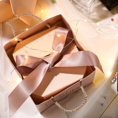 China Manufacturer Custom Unique Hexagonal Handmade Craft Packaging Luxury Pink Hard Cardboard Perfume Packing Box With Logo For Gift for sale