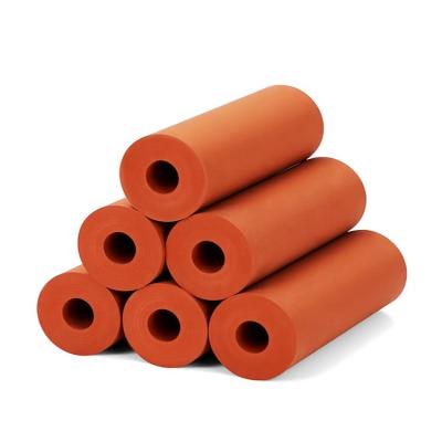 China Factory OEM Custom Rubber Roller PU Polyurethane Industrial Mechanical Roller Heat Resistant Rubber Roller for sale