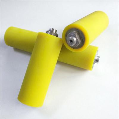 China Factory price hot sale custom made hard polyurethane rubber pinch roller for plastic flim machinery size for sale