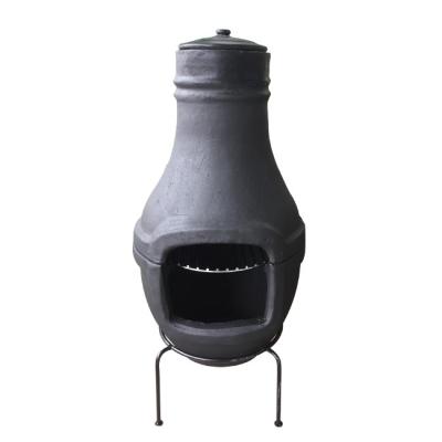 Cina Adjustable Height Outdoor Wooden Fired Used Clay Barbecue Sale For Garden Decor in vendita