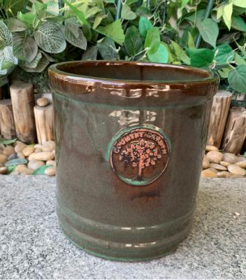 중국 Modern Custom Design Plant Flower Pot Home Decor Glazed Hand Painted Terracotta Bonsai Pot 판매용