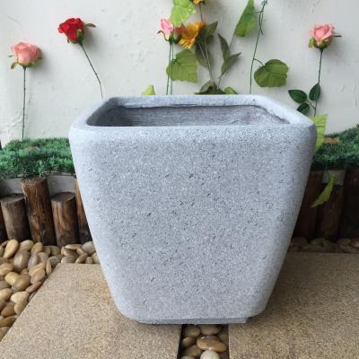 China High Intensity Fiberglass Flower Pot For Decoration Flower Pot Gardening Stock à venda