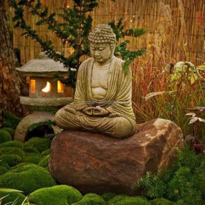 중국 China Zen Style Buddha Statue Sitting Buddha Statue For Garden Decor 판매용