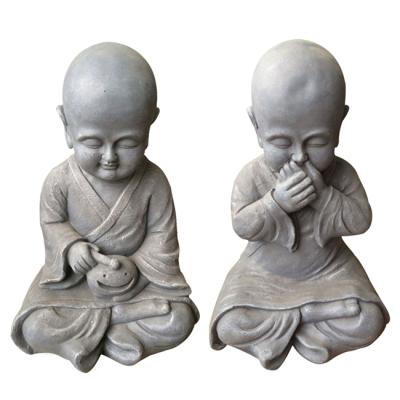 China Indoor Antique Type Monk Sale , China Monk Buddha Figurine Craft for sale