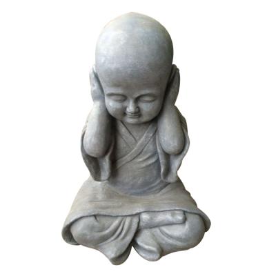 China China cute shaolin monk sculpture for buddhist decoration zu verkaufen