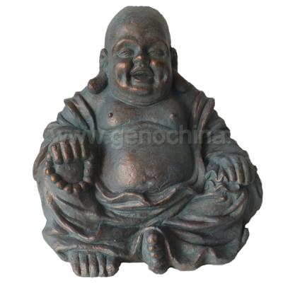 China China Polyresin Laughing Happy Buddha Statue en venta