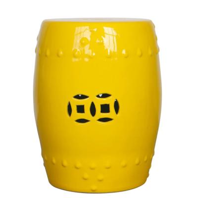 Китай Contemporary Ceramic Glazed Drum Stool With Chinese Style продается