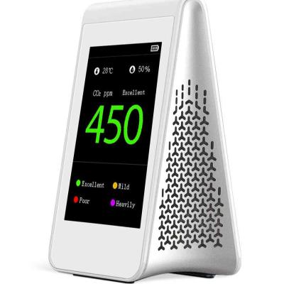 China Indoor Indoor CO2 Level Test Carbon Dioxide Measuring Instrument CO2 Air Quality Monitor NDIR Homekit CO2 Detector for sale