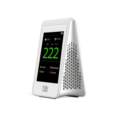 China Portable Indoor CO2 Detector Indoor Air Quality CO2 Test Level CO2 PPM Meter with Rechargeable Battery for sale