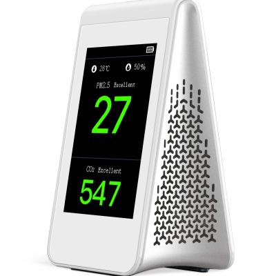 China Indoor Indoor Air Quality Device Decting Air Pollutants CO2 PM2.5 PM10 Meter for sale