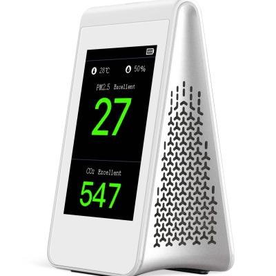 China Multifunctional Indoor Air Quality Detector WiFi PM2.5 Meter CO2 Monitor CO2 Drop Indoor Controller for sale