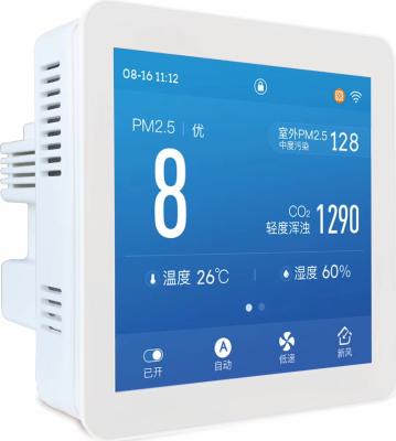 China Hotel UPGRADE Ventilation Controller Air Purifier Controller Smart Fresh Air System Controller for Home Office for sale