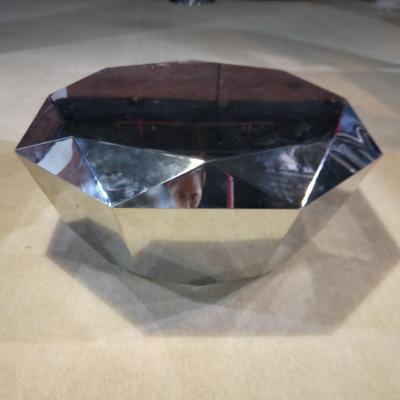 China Coffee Table Rose Gold Mirror 8k Stainless Steel Frame For Dining Table for sale