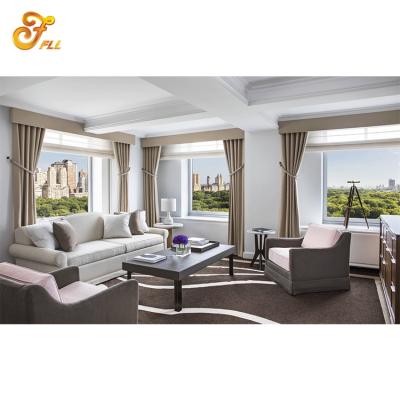 China Custom Made Custom Made European Style Luxury Modern Hotel Living Room Furniture Sets for sale