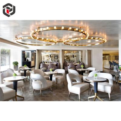 China Fulilai Modern Custom 5 Star Hotel Restaurant Furniture Table And Chair Wood Set for sale