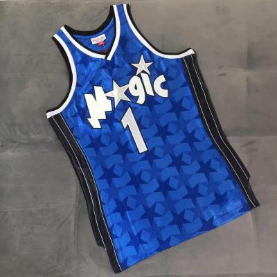 China Antibacterial Basketball Men's Tank Tops Latest 2021 New Style With Basketball Number Blue Color Quick Dry Breathable Tank Top for sale