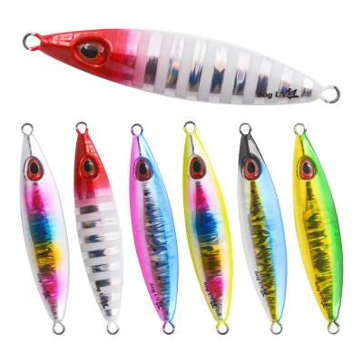 China Lead TUERBAI New Upgrade slow pitch jigging lures fishing lead vertical saltwater metal jigging lure for sale