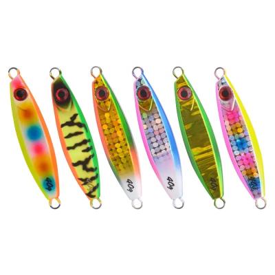 China Lead TUERBAI new Wave slow pitch jigs deep sea jig lure Metal Slow Jigging Lures for sale